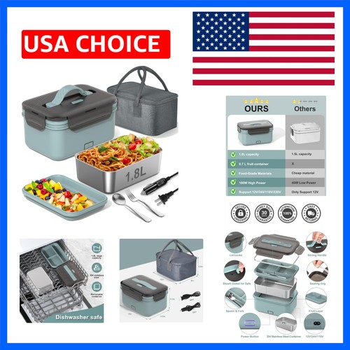 Electric heated lunch box - electric, for