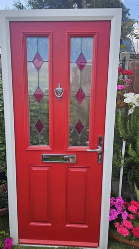 Composite front door and - door,