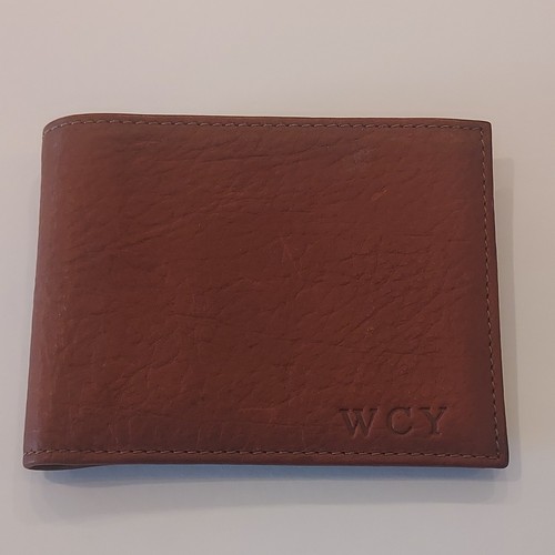 Orvis brown bison leather - bison,