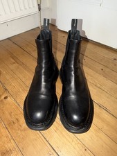 Alexander McQueen Tread Slick Chelsea Boots Black UK11/EU45