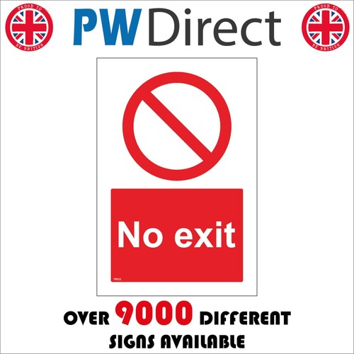 Sign fork lift trucks - no,