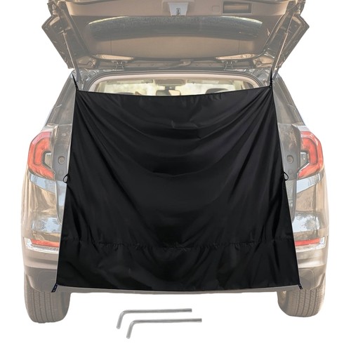 Camper van rear door shower - van,