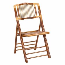 Synthetic Bamboo Folding Chair