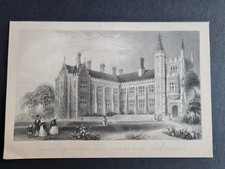 Antique 1851 print - Brompton