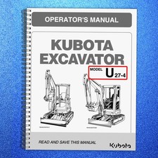 KUBOTA U27-4 EXCAVATOR