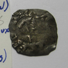 France (Feudal) Denier Gautier I Bishop Of Meoux 1045-82 (Hand Blessing) As Pics