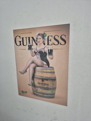 Guinness metal tin - metal, sign