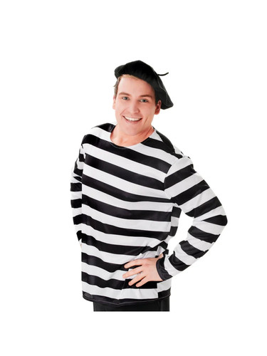 French beret hat black classic - black,
