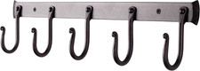 Rustic Wrought Iron Wall Hooks
