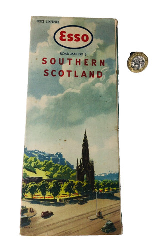 Road map southern scotland - southern,
