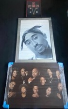 Death Row Records  Chain Display & Death Row  Records Family & 2Pac  Painting