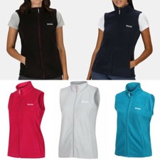 Ladies Regatta Gilet Fleece Full Zip Bodywarmer Lightweight Sleeveless Vest 358