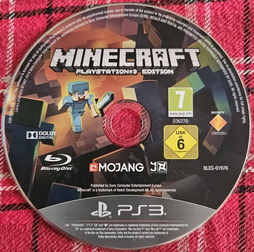 Minecraft playstation 3 - playstation,