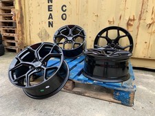 18" RS6 style alloy wheels Black Rims 5x112 SWM For Seat Altea Ateca Leon Toledo