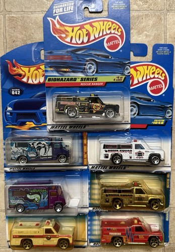 Hot wheels lot - lot, rescue