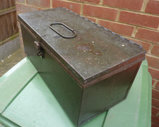 Vintage weathered metal tool - metal,