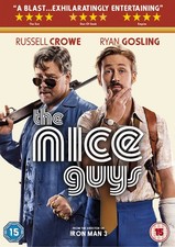 The Nice Guys DVD (2016) Ryan Gosling, Black (DIR) cert 15 Fast and FREE P & P