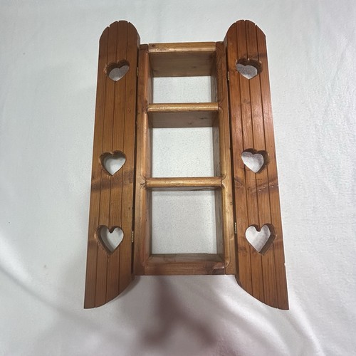 Vintage wood shelf - cut, out