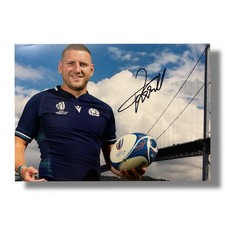 Signed FINN RUSSELL A4 Photo -