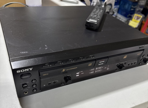 Sony rcd w500c - rcd-w500c, changer