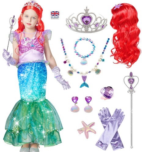 Mermaid costume girls dress - girls,