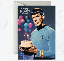 Personalised Spock Holding A