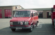 DURHAM COUNTY FIRE BRIGADE Driver Training Unit 6x4"colour print from negative