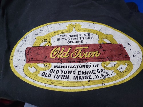 Old town canoe black cotton - old,