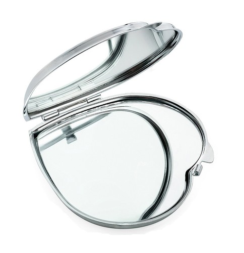 Silver heart design - design, compact