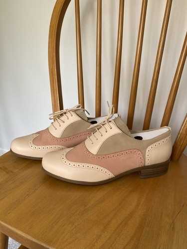 New clarks hambleton oak - oak, peach