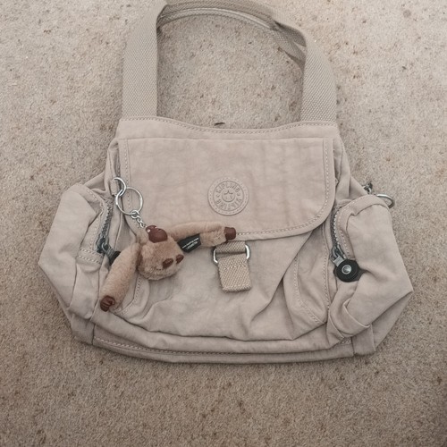 Kipling beige nylon - kipling,