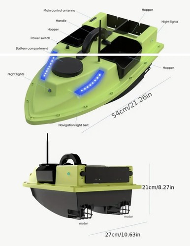 Gps fishing bait boat fixed - fishing,