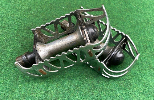 Vintage bicycle webb pedals - vintage,