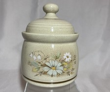 Royal Doulton Lambethware Florinda Lidded Sugar Bowl Preserve Pot LS 1042