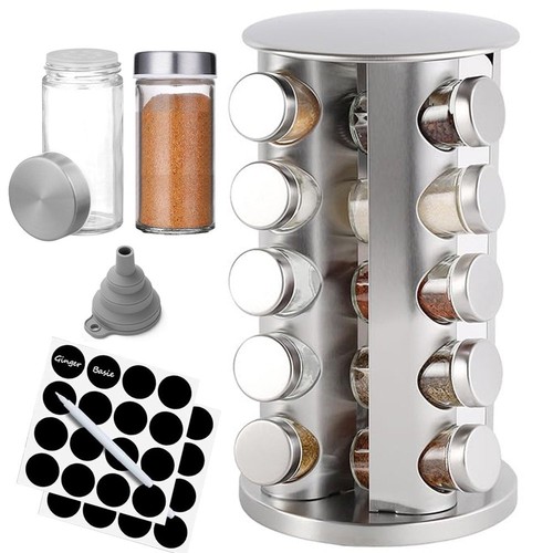 Rotating spice rack glass - rotating, 20