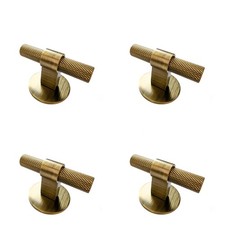 4x Knurled Cupboard T-barl