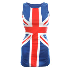 ADULT WOMEN UNION JACK DRESS