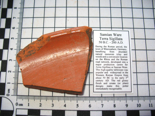 Roman samian ware terra - roman,