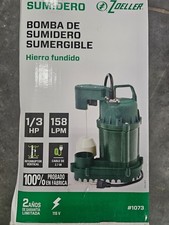 Zoeller 1/3 HP Cast Iron