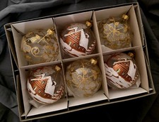 Hand Made Mouth Blown set of 6