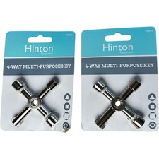 Hinton gas water meter - water, key