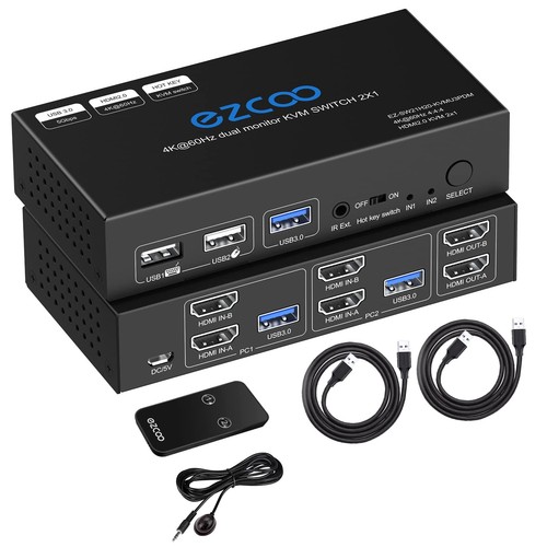 Dual monitor hdmi - monitor, switch
