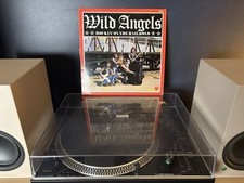 Wild Angels Rockin’ On The Railroad UK 1988 Vinyl Record Album LP VG/VG+