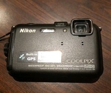 Nikon COOLPIX AW100 Waterproof, Shockproof, Built-in GPS, Full HD Camera SD Card