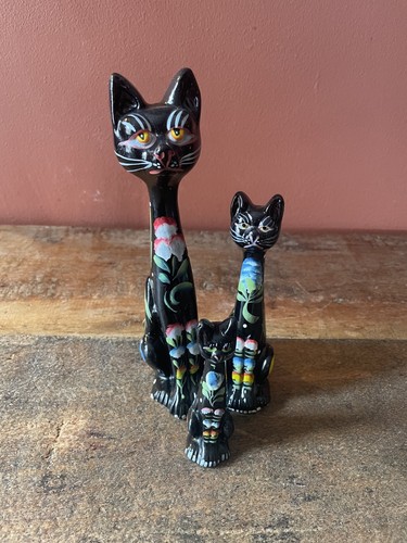 Set hand painted wooden - set,