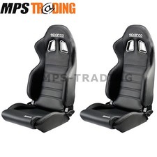 SPARCO R100 Black Vinyl Seats