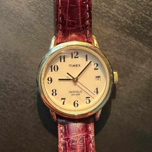 Timex indiglo womans gold tone - indiglo,