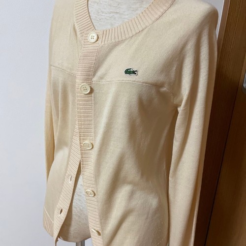 Lacoste cardigan women - lacoste, beige