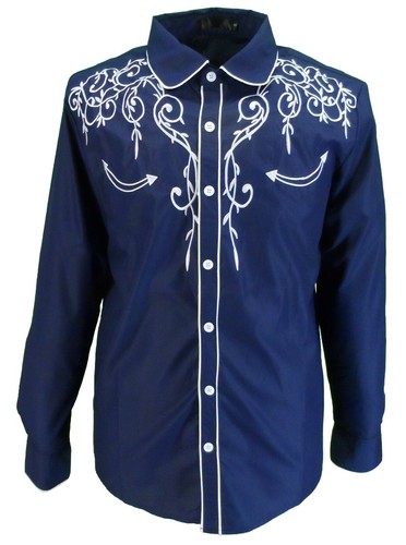 Mazeys mens navy western - mens,
