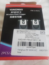 YONGNUO Wirless flash trigger RF603cii 